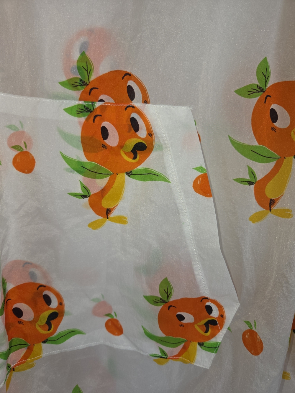 Disney Epcot 2021 Flower & Garden fedtival Spirit Jersey Orange bird. size S - Picture 3 of 4